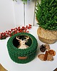 dekoracje świąteczne Kosz prezentowy świąteczny z motywem głowy jelenia " Deer gift Basket" 3