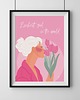 grafiki i ilustracje Plakat Lucky Pink 2