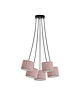 lampy wiszące Duża lampa wisząca do salonu typu spider WAIKIKI W5 VELUR 2