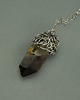 wisiory Wisiorek talizman surowy kwarc dymny wire wrapping 2