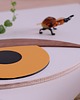 Ozdoby na ścianę Oko 3D  Eldorado orzechowa powieka 1