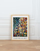 plakaty PLAKAT Gustav Klimt, łąka kwiatowa obraz 2