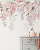naklejki ścienne do pokoju dziecka Naklejka "Pink peonies-bouquet" 2