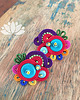 kolczyki soutache Kolczyki sutasz kolorowe 1
