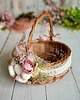 koszyki wielkanocne Wielkanocny koszyczek na święconkę, koszyczek z dekoracją 1