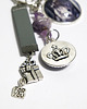 breloki Breloczek, talizman - Wilki, ametyst 1