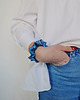 gumki do włosów Satynowa gumka do włosów scrunchie Jeans RÓŻNE MODELE 7