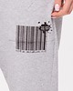 spodnie dresowe damskie Spodnie dresowe z nadrukiem Kod Look 212 szare 6