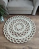 dywany Dywan okrągły ze sznurka bawełnianego szydełkowy 90cm 5