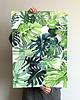 grafiki i ilustracje Monstera - ilustracja botaniczna 1