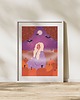 grafiki i ilustracje Plakat Bat Girl 2