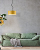 lampy wiszące Czarny żyrandol do salonu LOZANNA fi - 40 cm 3