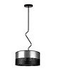 lampy wiszące Czarna lampa wisząca do salonu LED LOZANNA GLAM w kolorze czarnym 6