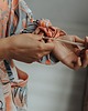 ubrania i akcesoria do karmienia Kimono ciążowe do porodu karmienia dla mam z wiskozy prezent baby shower 4