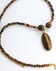 wisiory Tygrysie oko hematyt choker 2