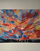 obrazy Obraz ręcznie malowany na płótnie 40x50 cm - abstrakcyjny pejzaż 1