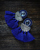 kolczyki soutache Duże i etniczne kolczyki boho z chwostami 2