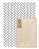 tapety i naklejki ścienne Powtarzalny szablon malarski / HERRINGBONE LINES 2