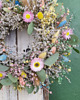 wianki Wianek naturalny z suszonych kwiatów i eukaliptusa "Szept Łąki" 5