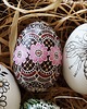 jajka wielkanocne Pisanki tradycyjne batikowe 1