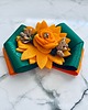 broszki Brosza z kolekcji FOLK Flowers z kolorowym kwiatem New 3