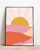 grafiki i ilustracje "Sunset"  plakat ilustracyjny 6