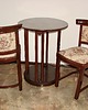 stołki Komplet Thonet Josef Hoffmann  lata 30 6