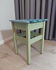 stołki Własnoręcznie malowany handmade taboret w pastelowych kolorach art deco 6