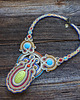 kolie Etniczny  naszyjnik Soutache 5