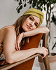 opaski do włosów Ochre Velvet Turban - Opaska 2