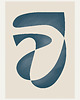 plakaty Zestaw trzech plakatów blue abstract 1