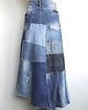 spódnice maxi Długa jeansowa spódnica r.44 4