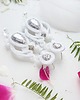 Biżuteria ślubna Kolczyki ślubne sutasz -ivory 8
