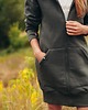 bluza z kapturem damska Bluza rozpinana LUZAK khaki 4
