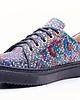 sneakersy damskie Sneakersy skórzane    (6602) 3
