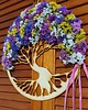 makramy Drewniane koło Obręcz Baza do makramy 1SZT DRZEWKO SZCZĘŚCIA ŻYCIA 30cm 1