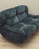 sofy i szezlongi Sofa welurowa granatowa, włoski design, lata 70, produkcja: Włochy 5