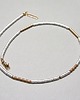 chokery Hematyt white /choker/ - Szlachetna kolekcja 2