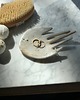 pojemniki na biżuterię Ceramiczna Łapka Handmade Talerzyk na Biżuterię Rustic Matte Dalmatinian 2