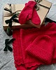 szale damskie Szalik DONNA - Czerwony - handmade 4