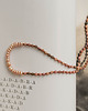 chokery Choker z Pereł i Różowych Rodonitów 3