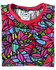 t-shirt damskie Flower power - wygodna i wyrazista koszulka oversize 5