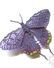 broszki Nocny motyl II, broszka, beading 1