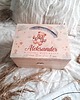 Chrzest - inne KUFEREK MIŚ W SPADOCHRONIE z metryczką, prezent na roczek, chrzest, urodziny 4