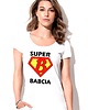 t-shirt damskie Koszulka damska  Super babcia 1