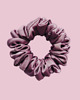 gumki do włosów Gumka jedwabna, scrunchie, frotka lavender pink MIDI 2