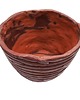 doniczki Doniczka Ceramiczna Ręcznie Robiona Brązowa 23x19 cm 1