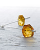 kolczyki z kamieniami Kolczyki amber drop 3