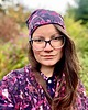 płaszcze damskie PŁASZCZ / BLUZA / ciepły szlafrok bordowy wzór leśny (90% bawełna) 7