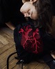 plecaki ANATOMICZNE SERCE  velvetowy plecak 6